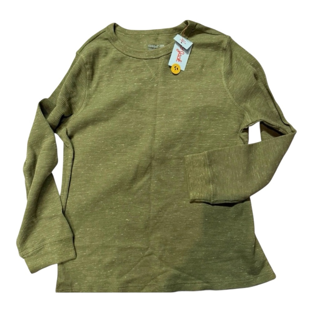 Cat‎ & Jack Olive Long Sleeve Tee